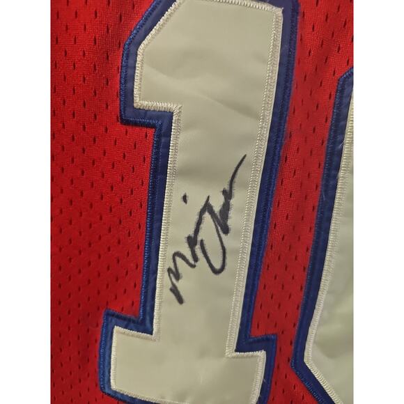 Maurice Cheeks #10 Philadelphia 76ers Stitched Basketball Jersey Signed Sz 46 - Picture 3 of 6